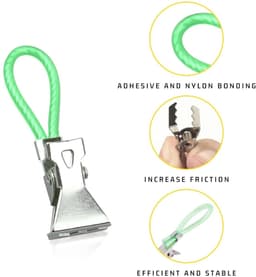 Dailygoods - 15 Stuks Kleurrijke Metalen Clips voor Theedoeken en Handdoeken - Multifunctionele Handdoekclips — thumbnail 5