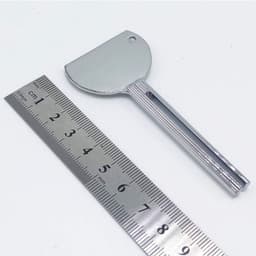 Buis Squeezer - 3 Stuks - Metalen Tandpasta Dispenser - Duurzaam Ontwerp - Geschikt voor Crèmes - Vermindert Afval - 84x37mm - Tandpasta Knijper — thumbnail 3