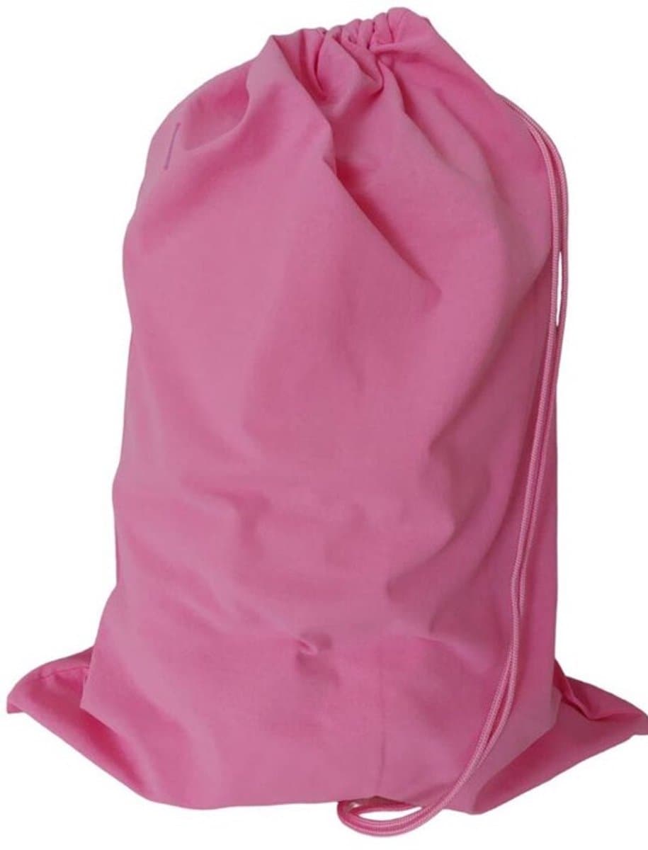 Bluvardi katoenen waszak -XXL- met trekkoord - pink — afbeelding 1