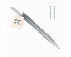 Clever Leon Grondankers 440mm - 4 Stuks - Voor Schommels met Stalen Frame - Verzinkt Staal - ShopVlot