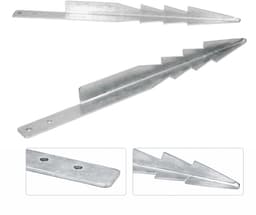 Clever Leon Grondankers 440mm - 4 Stuks - Voor Schommels met Stalen Frame - Verzinkt Staal - ShopVlot — thumbnail 4