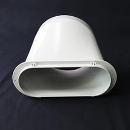 Afvoerslang Airco Klimaat - Koppelstuk Mobiele Airco Afvoerslang - Airconditioning afvoerslang - Verlengstuk van de uitlaatpijp van de airconditioning - Geschikt voor Ø15cm - Wit - Accessoires voor draagbare airconditioners — thumbnail 3