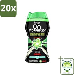 20 x Lenor Unstoppables - Geurbooster - Parfum van Ariel - 11 Wasbeurten - Grootverpakking - Wasverzachter - Geur - Geurboost - Langdurige Geur - Ariel — thumbnail 1