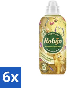 6 x Robijn – Wasverzachter – Bohemian Blossom – 765 ml - Wasverzachter - Bloemige Geur - Wasverzachter Fles - Kleding Verzorgen - Vezels Beschermen — thumbnail 1