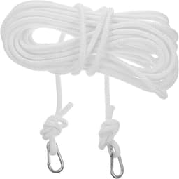 Touw Waslijn - Drooglijn Buiten - Kleding Drogen - Slijtvast Nylon - 10 Meter - Wit — thumbnail 1