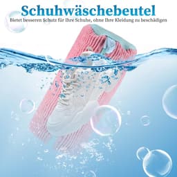 Waszak voor Schoenen voor de Wasmachine, Geschikt voor Sneakers en Sportschoenen, Verkrijgbaar in Meerdere Kleuren, Met Rits en Duurzaam Ontwerp — thumbnail 2
