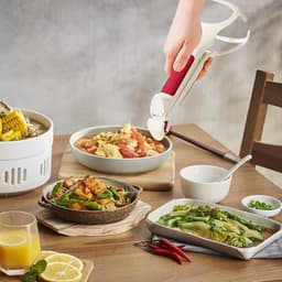 Anti-scald keukenklem voor hete kom | Niet-Slip Kooktang Voor Studentenkamers Restaurants Bakkerijen,Studentenhuis Cafe — thumbnail 3