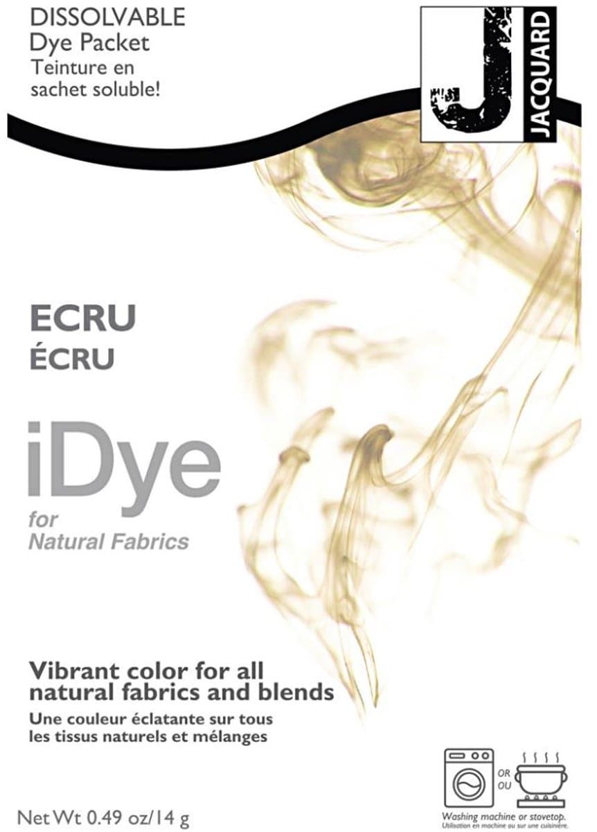 iDye Textielverf Beige - Kledingverf - Stoffenverf - Voor Katoen Zijde Linnen en Rayon - 14 gram — afbeelding 1