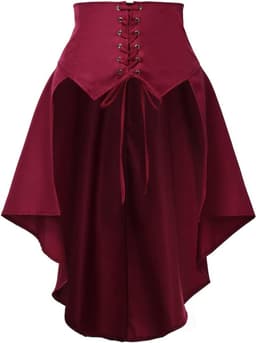 Steampunk Dames Rokken Taille Riem Voor Vrouwen Ruches Pirate Corset Kostuums — thumbnail 1