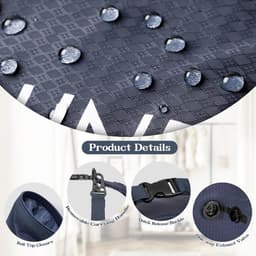 SnelShoppen - Travel Laundry Bag, Vacuüm Compressie Waszak, Waterdichte Opbergtas voor Vuile Kleding, Geurvrij, Ruimtebesparend, Ideaal voor Camping, — thumbnail 2