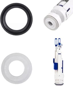 2 stuks afdichtingen voor Geberit tank, afdichtingsset voor wastafel en sifon, compatibel met Geberit tanks nr. 890.615, 818.109 — thumbnail 1