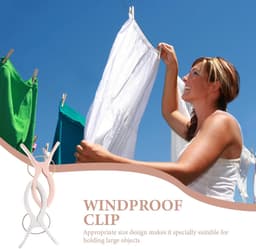 12 stuks- wasknijpers-wasknijpers kunststof -wasknijpers groot-wasknijpers plastic -Strandhanddoekclips- Quiltclips-Strandlaken Knijpers -Winddicht-Handdoekknijpers-Voor Strandlaken, Beddengoed En Dikke Kleding-Roze-Grijs — thumbnail 3