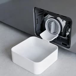 Lekbak Wasmachine - Afvoerbak voor wasmachine - Afvalwaterbak van de wasmachine - Afvalwateropvangbak - 16 × 12cm - Geschikt voor wasmachines - Universeel - Wit - Kunststof — thumbnail 4