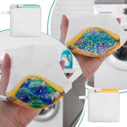 Mini-wasnet 5 stuks - Kleine waszakken - Ideaal voor delicate was - Handig voor opbergen - ShopVlot — thumbnail 3
