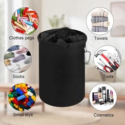 Wasknijperzakken 2 stuks waterdicht met haken 20 x 28 cm voor 150-200 wasknijpers — thumbnail 4