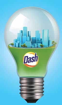 Dash - Vloeibaar Wasmiddel - Kleur 2-in-1 - 80 Wasbeurten - 3,6L — thumbnail 2