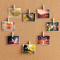 Houten Duwspelden - Clips met pinnen - Notities ophangen - Speciaal ontwerp - 50 stuks - Natuurlijk — thumbnail 3