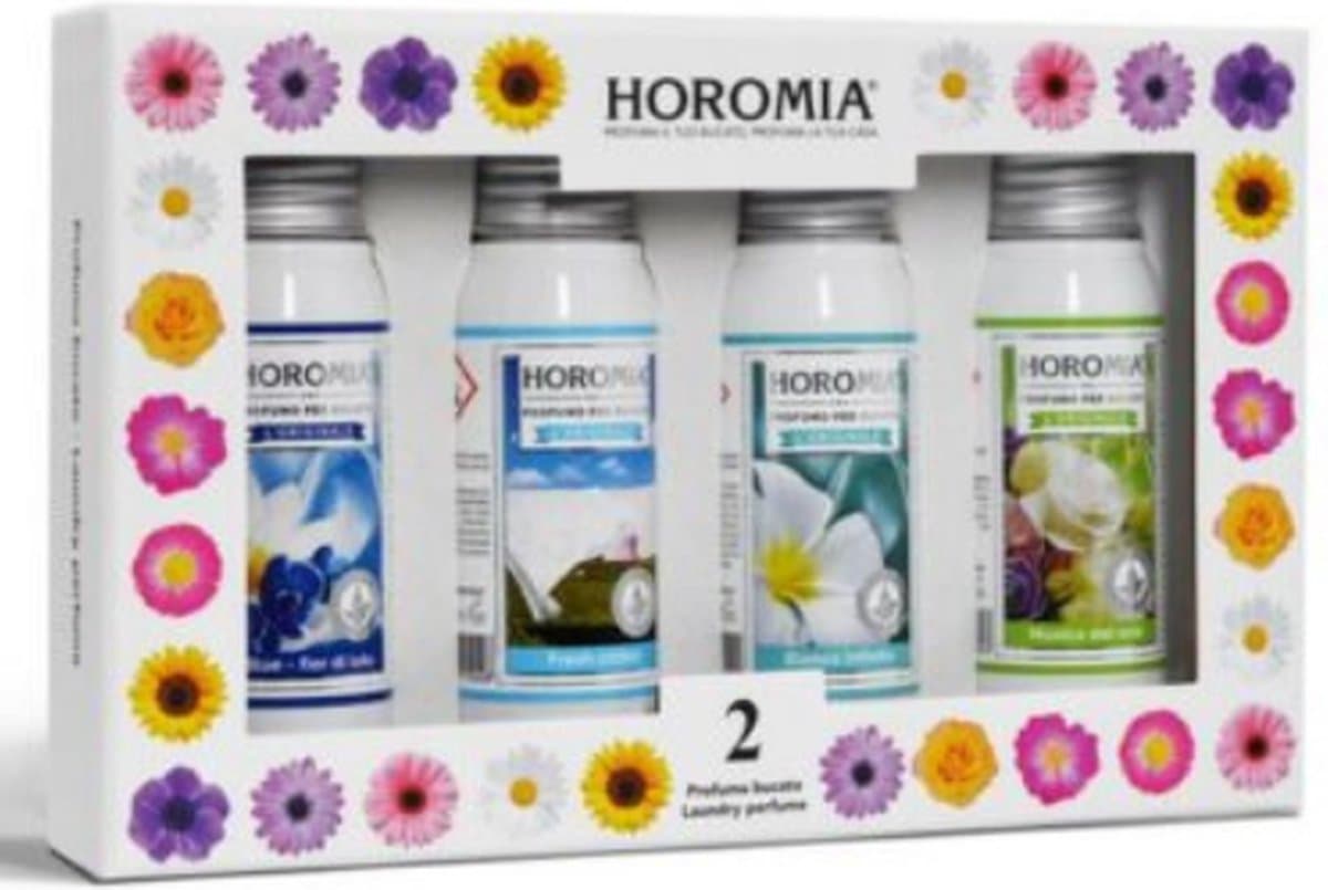Horomia Geschenkset - Wasparfum Proefpakket - Horo 2 - 4x 50ml wasparfum — afbeelding 1
