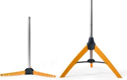 Tatkraft Palm- Inklapbaar Droogrek - Metaal/Kunststof - Oranje/Zwart — thumbnail 3