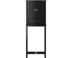 Equivera Wasmachine Ombouw - 60 x 27 x 164,5 cm - Wasmachine Kast - Wasmachine Opbouwmeubel - Wasmachine Meubel - Wasmachinekast