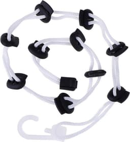 *** Sokken Waslijn – Sokken Organizer – Sokken in de Was – Waskoord Kinderen– Sokken bijeen houden – Sokken Wassen – Koord – Wit – 10 paar sokken - van Heble® *** — thumbnail 1