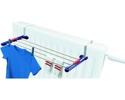 Robuuste Hangdroger Kwarett 20 - Wanddroger voor Binnen en Buiten - Drooglengte 2m - Flexibel Inzetbaar - 25.1 x 57.2 x 0.1cm