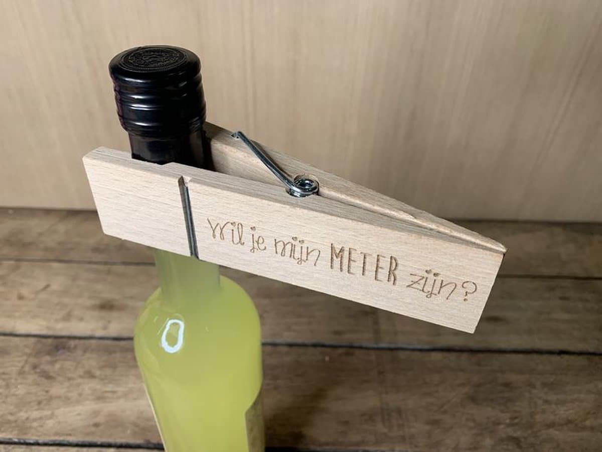 Dotti reuze wasknijper "Wil je mijn METER zijn" — afbeelding 1