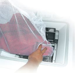MSV Waszak voor kwetsbare kleding wasgoed/waszak - 3x - wit - XL size - 60 x 90 cm — thumbnail 2