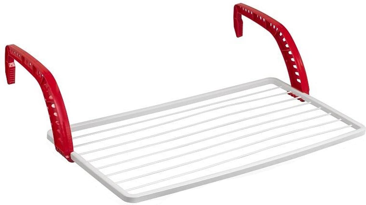 PlasticForte wasrek - Inklapbaar droogrek - 10 meter - 55 x 106 x 27 cm - camping - balkon — afbeelding 1