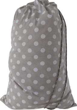 Bluvardi Katoenen waszak -Heavy Duty XL- met trekkoord - Dots grey — thumbnail 1