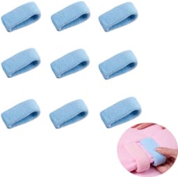 9 stuks Dekbedpinnen - Bed Sheet Holders - Quilt Clips - Dekbedovertrek Clips - Attachment Comforter - Quilt Fixing Clips - Om rommelige lakens te organiseren - Blauw — thumbnail 1