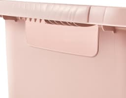 Wasmand 'aenna', breedte: 550 mm, Scandinavisch roze. — thumbnail 3
