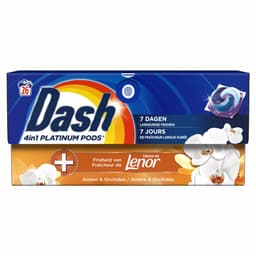 3 x Dash – Wasmiddelcapsules – 4in1 Pods Amber & Orchidee – 26 capsules - 4 In 1 Wasmiddel - Wascapsules - Wasmiddel Voor Wasmachine - Wasmiddel Met Geur - Wasmiddel Voor Kleding — thumbnail 4