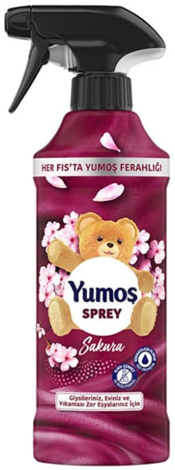 2 Flessen Yumoş Sakura Home & Textile Spray | Fresh Floral Scent & Soft Fabrics — thumbnail 5