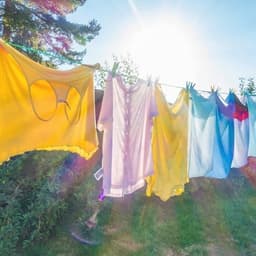 20 meter waslijn - Scheurvaste en duurzame waslijn voor huishouden, tuin en camping — thumbnail 3