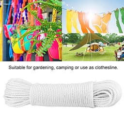 Duurzame nylon waslijn voor binnen en buiten - 20 meter — thumbnail 2