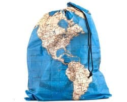 Kikkerland Travel Waszak - Set van 4 - Maps - Backpacken - Reizen Kikkerland Waszak - Ideaal voor onderweg - Travel accessoire