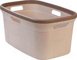 Motek® - Deluxe Wasmand - 45 l - Heupwasmand - Bruin Cream — thumbnail 1