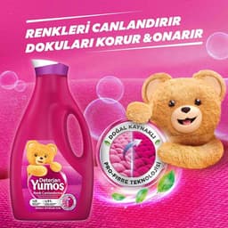 Yumoş Vloeibaar Wasmiddel Verfrissende Verzorging voor Gekleurde Was 2520 ml 42 Wasbeurten — thumbnail 4