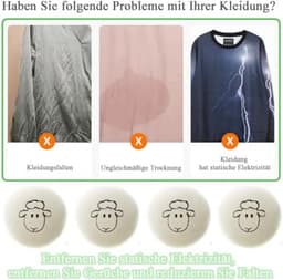Lexium Drogerballen - Drogerballen Voor Wasdrogers - Droger Ballen - Drogerbollen — thumbnail 2