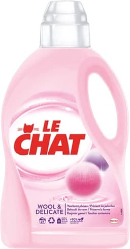 Le Chat Vloeibaar Wasmiddel Wol & Delicate Was 27 wasbeurten - 1,35 liter — thumbnail 1