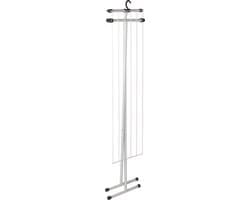 Bo-Camp - Droogrek - Compact - Staal - Schaarmodel - Wit - 5 — thumbnail 3