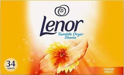 Lenor - Droogtrommeldoekjes - Zomerbries - Summer Breeze - 12 x 34 doekjes - Voordeelverpakking — thumbnail 2