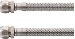 Sanifun flexibele aansluitslang 600 mm 1/2 bi x 10 mm RVS — thumbnail 2