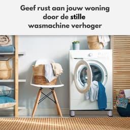 Care-Less Wasmachine Verhoger 9CM - Antislip Wasmachine Voeten - Trillingsdempers Wasmachine - Wasmachine Dempers - Geluidsdemper Wasmachine - Anti Vibratie Wasmachine - Anti Vibratie Pads - Wasdroger Verhoger - Koelkast Verhoger — thumbnail 4