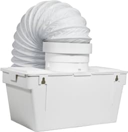 Dparts condens opvangbak voor wasdroger - met 1 meter slang - condensbox droger bak - condensbak droogkast — thumbnail 1