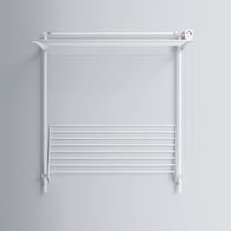 Foxydry Wall Plus 128 cm White - wanddroogrek -bediening rechts- 128 x 52 x 137 cm — thumbnail 2