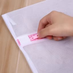 5 stuks wasnet voor wasmachine - waszak - met ritssluiting - laundry bag - reisopslag voor trui - overhemden - broeken - sokken (30 x 40 cm, 40 x 50 cm, 60 x 60 cm) — thumbnail 3
