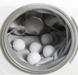 Wasballen Set van 9 - Herbruikbare Drogerballen voor Pluizige Was en Kleding — thumbnail 3