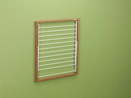 Equivera Wanddroogrek - Wanddroogrek Inklapbaar - Droogrek - Wand Droogrek - Wasrek Hangend - Schuifbaar — thumbnail 3